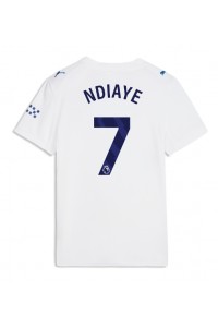 Manchester City Iliman Ndiaye #7 Fotballdrakt Tredje Klær Dame 2026-27 Korte ermer